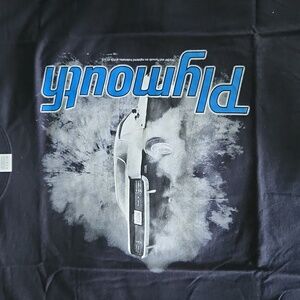 New Plymouth Cuda Black Tshirt